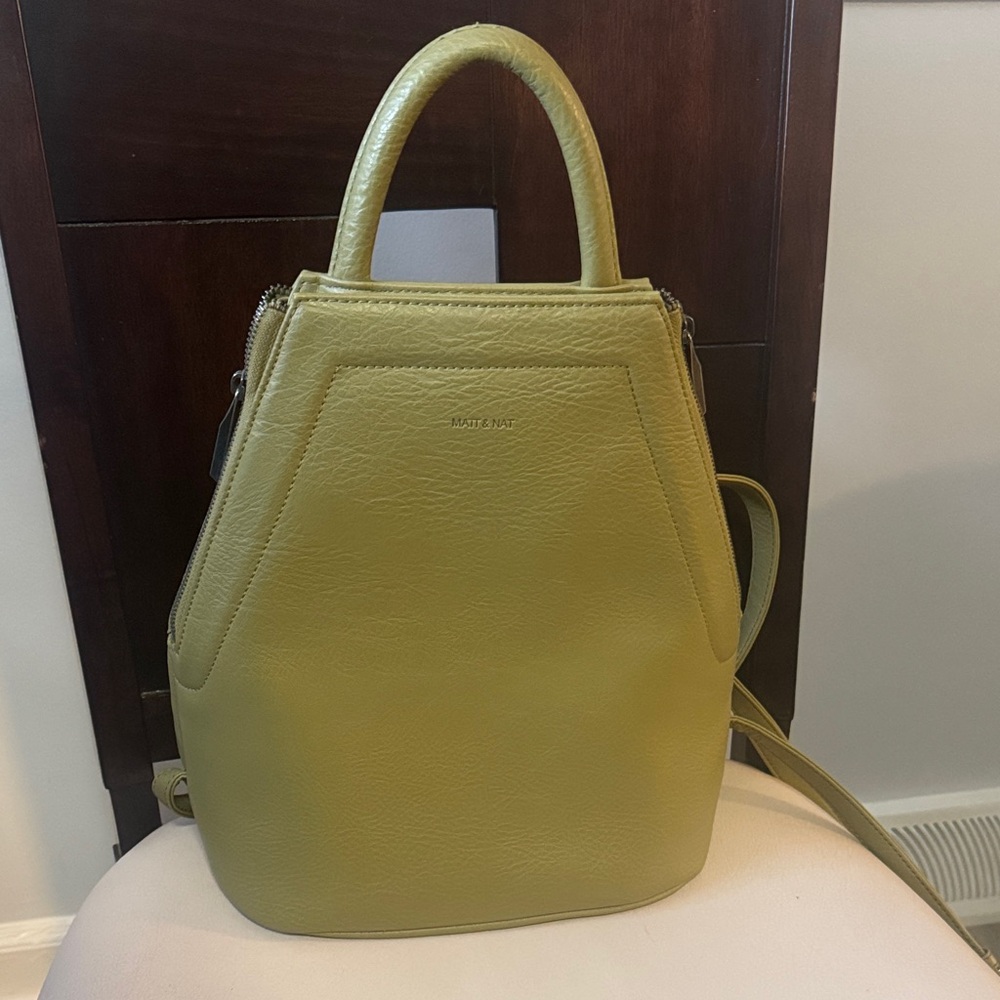 Matt & Nat Sage Green Women's Backpack